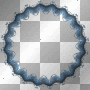 Glitter frame circle