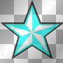 --Turquoise star--