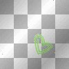 cool cute heart love =  GREEN