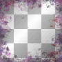 Romantic spring frame - hearts and leaves - purple/pink/orange Romantic spring frame - hearts and leaves - purple/pink/orange