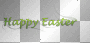 Happy Easter green text