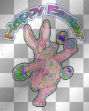 Happy easter bunny