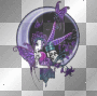 Purple moondust fairy