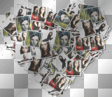 Amy Lee, photo-montage 