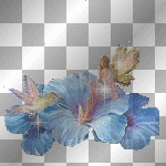 blue fairy glitter