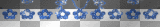 tp - blue glit flower