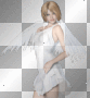 fée fille blanc transparent -c