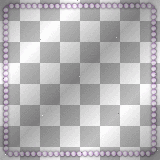 RAMCIA  FRAME TRANSPARENT BORDER PEARL