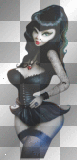 Funny Gothic Woman