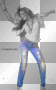 miley cyrus jeans blue orange grey black white color splash