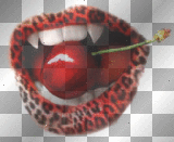 true blood, lips