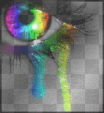RAINBOW EYE BACKGROUND