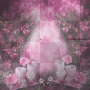 Romantic Volcanic Flowers Vintage Paper