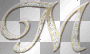 Deco Fancy Gold-Diamond-Glitter Alphabet~M Deco Fancy Gold-Diamond-Glitter Alphabet~M