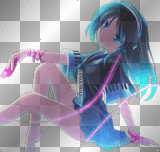 anime girl *ipod*