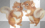2 Animated Squirrels •