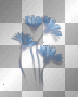 Deco flowers overlay Deco flowers overlay