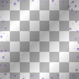 Glitter animated frame purple
