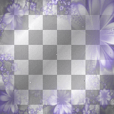 Flowers background frame overlay purple