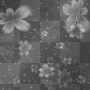 Deco_Hawaiian_Flower BG~Silver