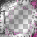 Emo background frame pink black 