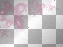 Flowers border overlay pink