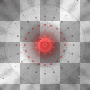 Background overlay red