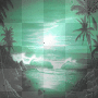 TAPETY BACKGROUND ANIMATED SUMMER WATER SEA GREEN BLUE SUN