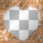 Deco_Sparkling_Love_Frame~Orange