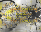 good morning sunshine