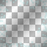 RAMCIA  FRAME TRANSPARENT BORDER PEARL SPARKLE BLUE