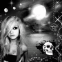 goth girl fashion b&w goth girl fashion b&w