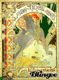 Mucha Christmas Card