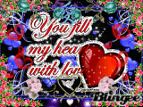You fill my heart with love