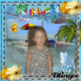 Alysée à la plage