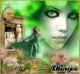 beautiful green eyes