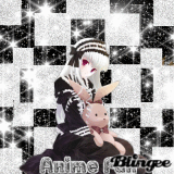 Anime Fan (in black n white)