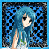 Anime Blue Girl