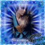 Lady in blue Lady in blue
