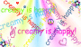 creamy is happy