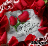 rose petal birthday