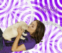 Miley Cyrus with Puppy Miley Cyrus with Puppy