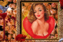 female in roses