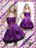 Taylor Swift  In White & purple