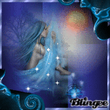 blue lady