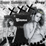 Emma Watson in black and white: HAPPY HALOWEEN