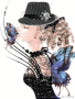 Dark butterfly princess