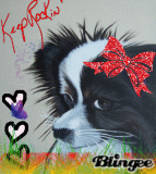 drawn puppy dog