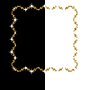 Golden Sparkle Frame