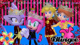 Blaze,Amy,Peach and Daisy